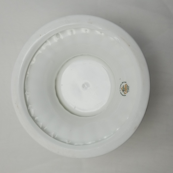 Royal Tara Irish Fine Bone China Blue Corn Flower Pillar Candle Holder - Picture 3 of 13